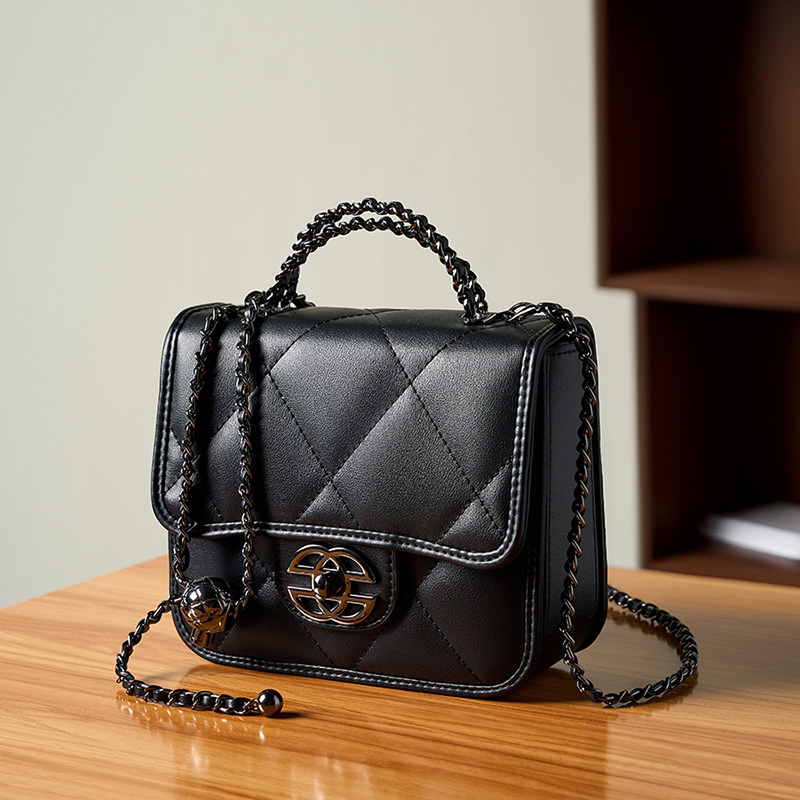 Quilted Leather Crossbody Bag