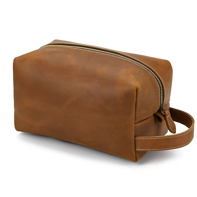 Leather Toiletry Bag