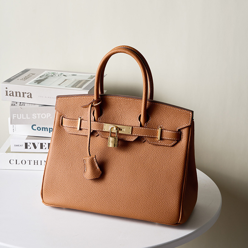 Classic Leather Tote Bag