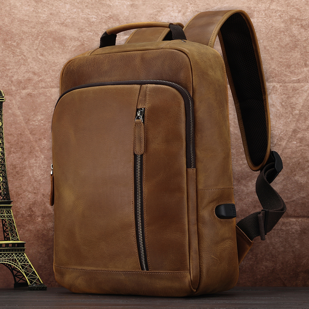 Vintage Leather Backpack