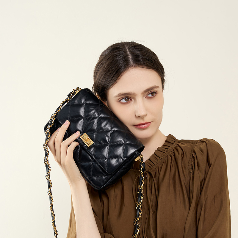 Quilted Leather Shoulder Bag