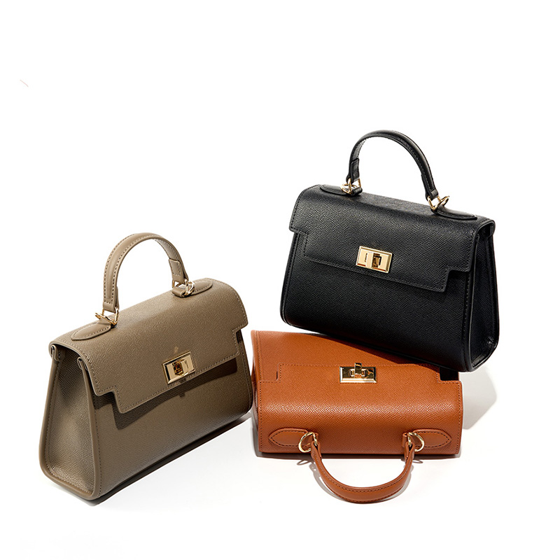 Elegant Leather Handbags Set