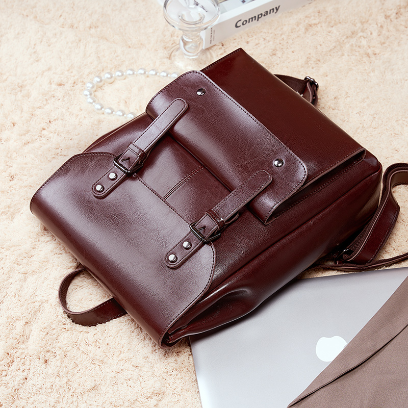 Vintage Leather Backpack