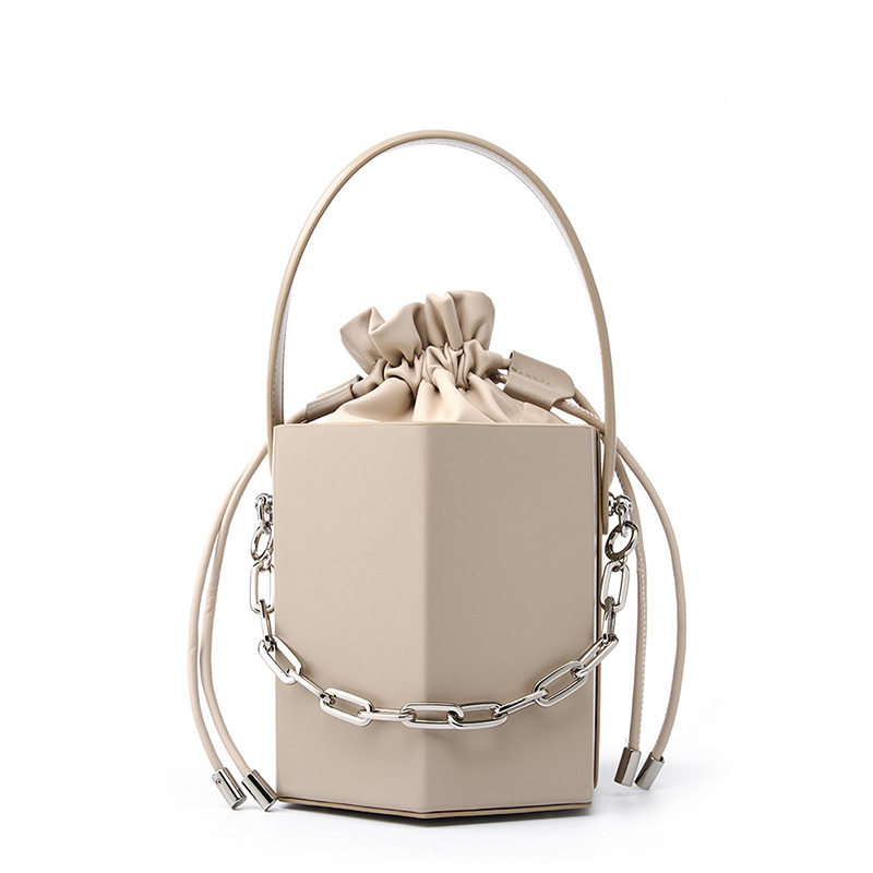 Geometric Bucket Bag