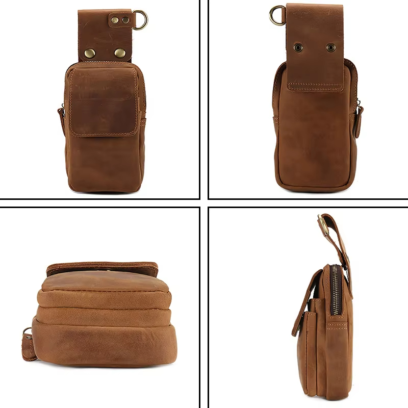 Leather Utility Belt Pouch