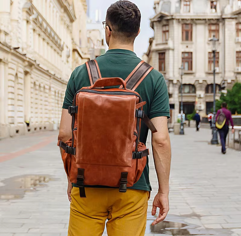 Premium Leather Backpack