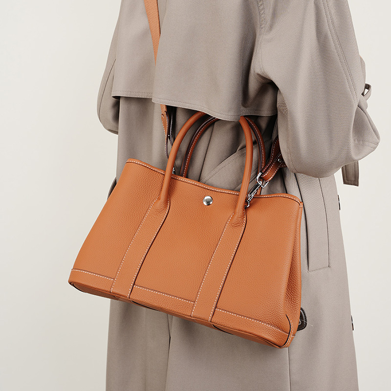 Classic Leather Tote Bag