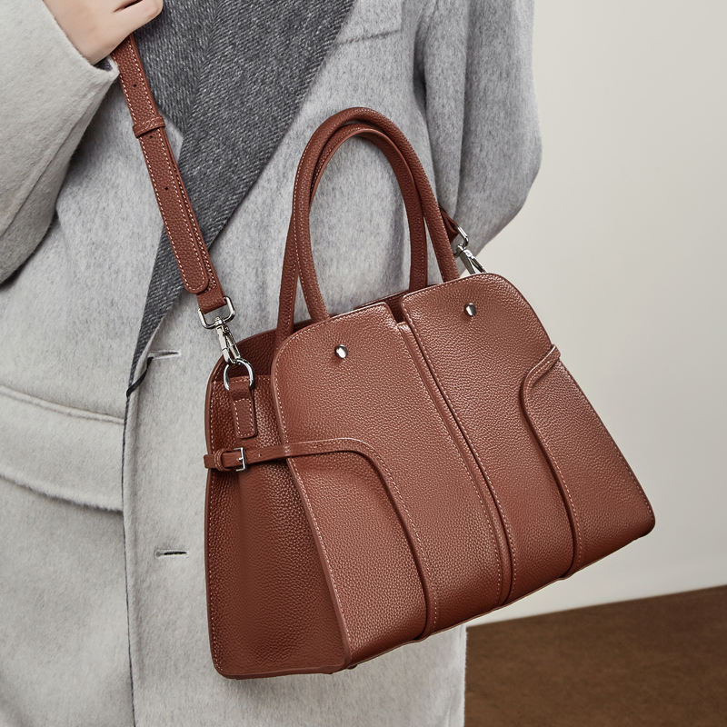 Classic Leather Tote Bag