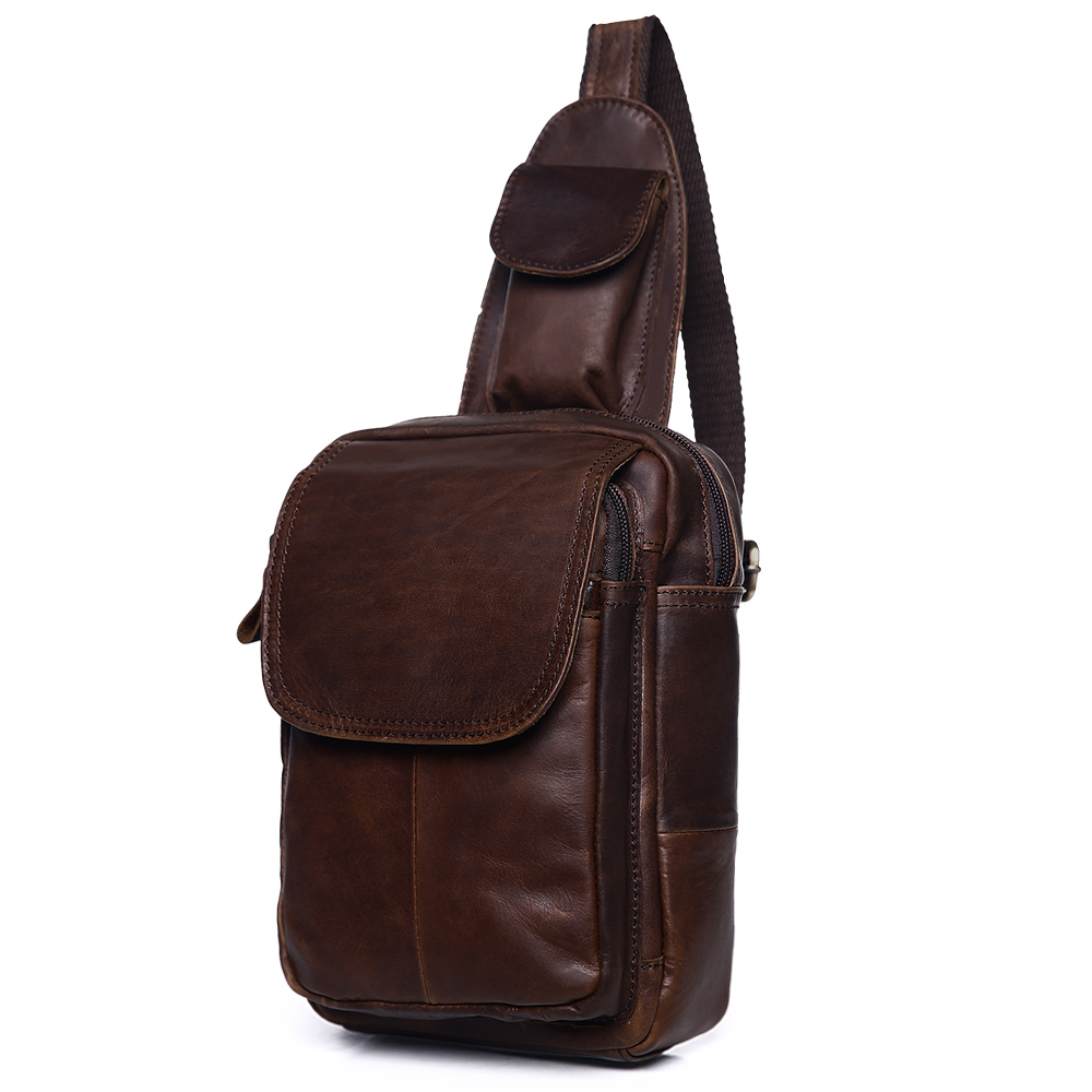 Genuine Leather Sling Bag
