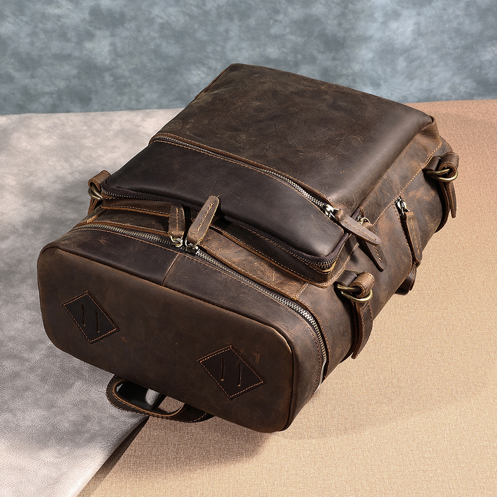 Vintage Leather Backpack