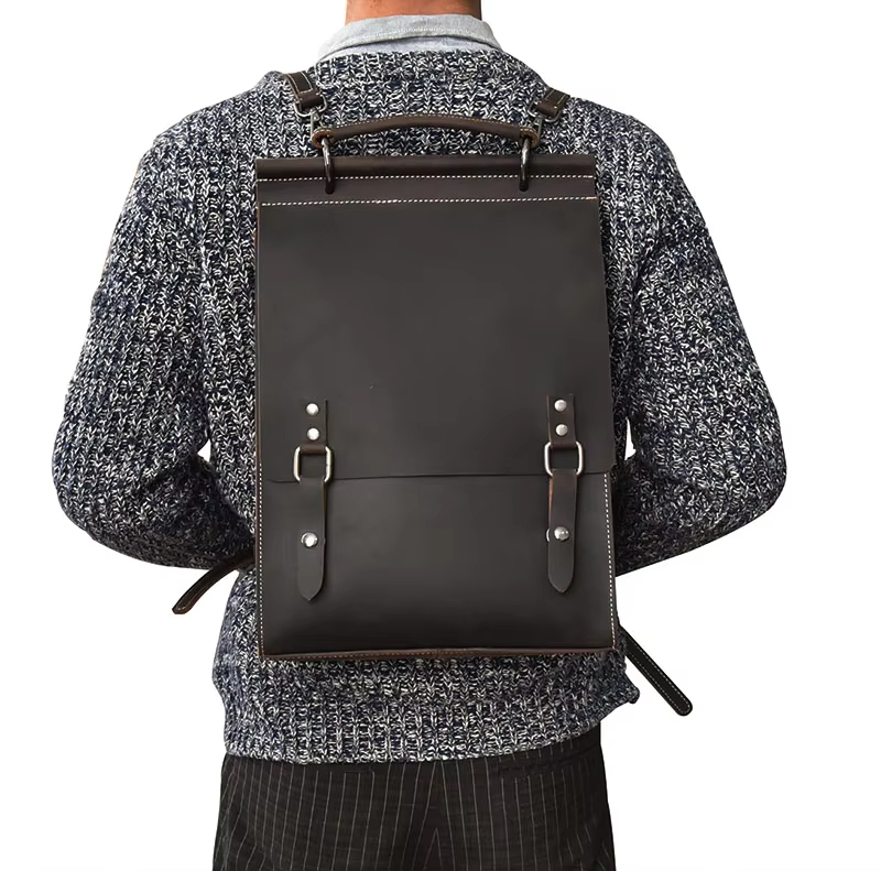Classic Leather Backpack
