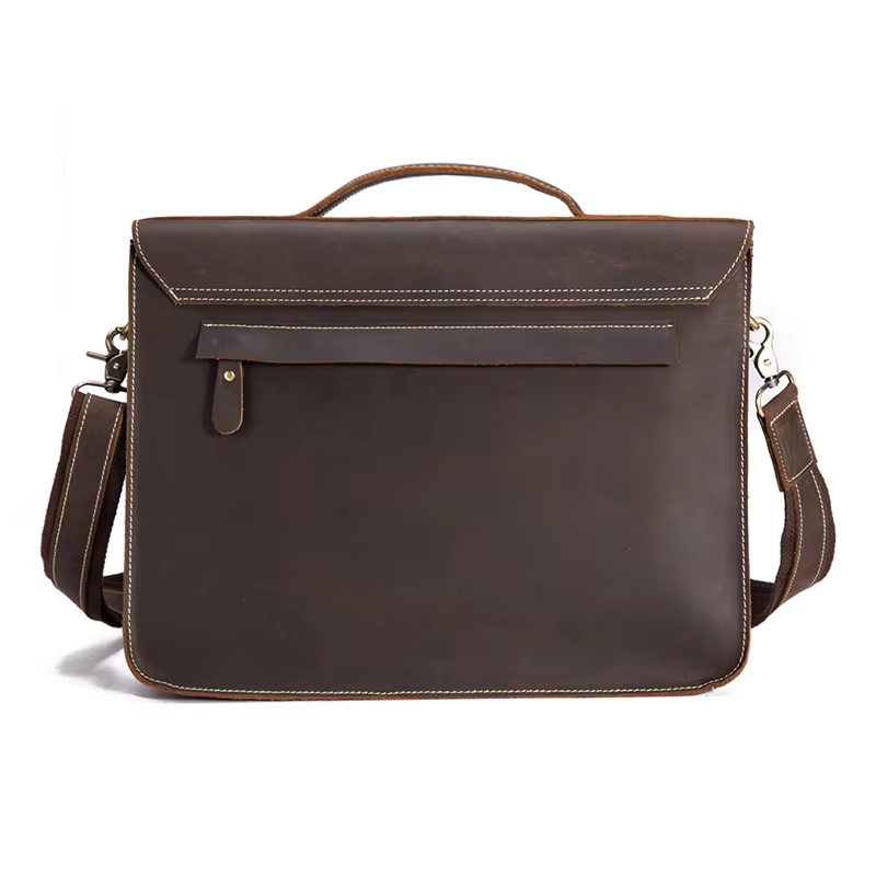 Leather Messenger Bag