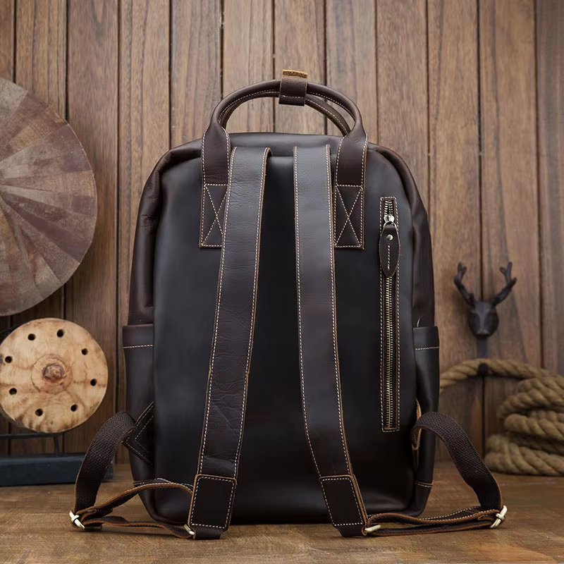 Classic Leather Backpack