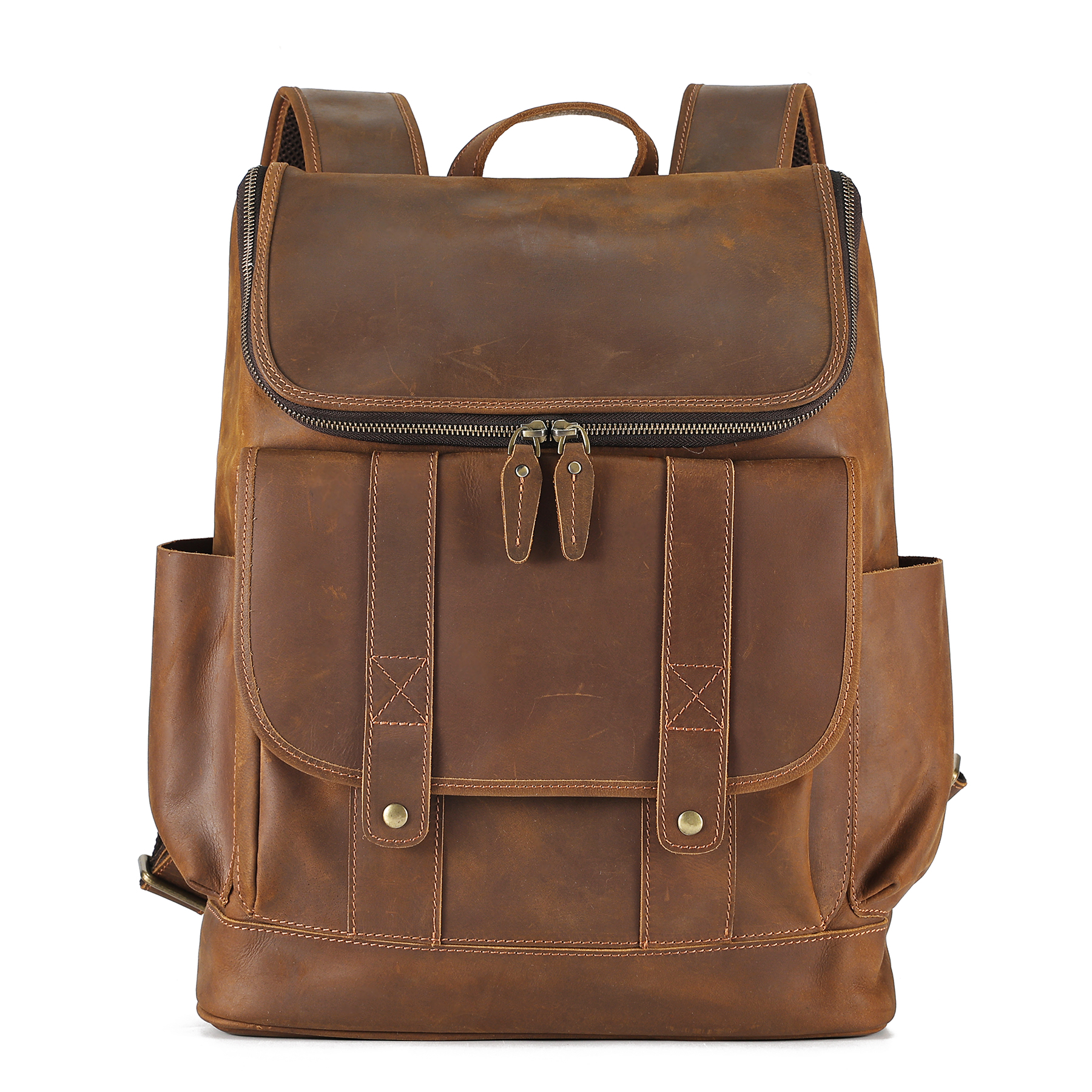 Vintage Leather Backpack