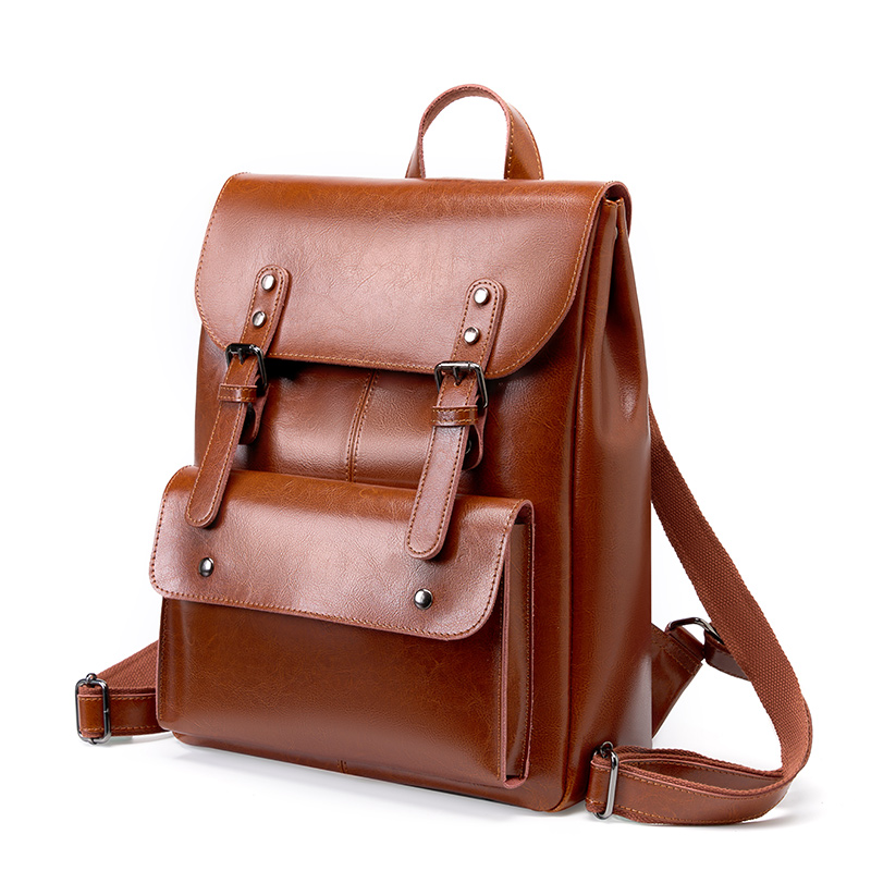 Vintage Leather Backpack