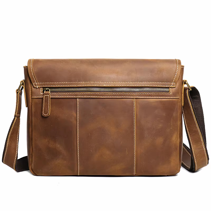 Genuine Leather Messenger Bag