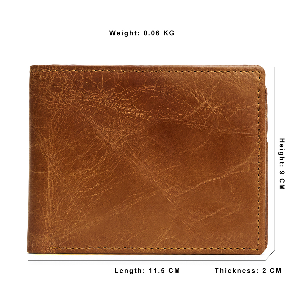 Classic Brown Leather Wallet