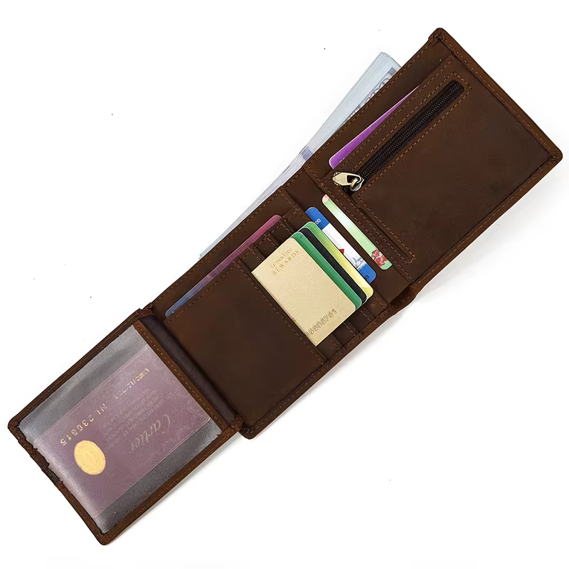 Classic Brown Leather Wallet