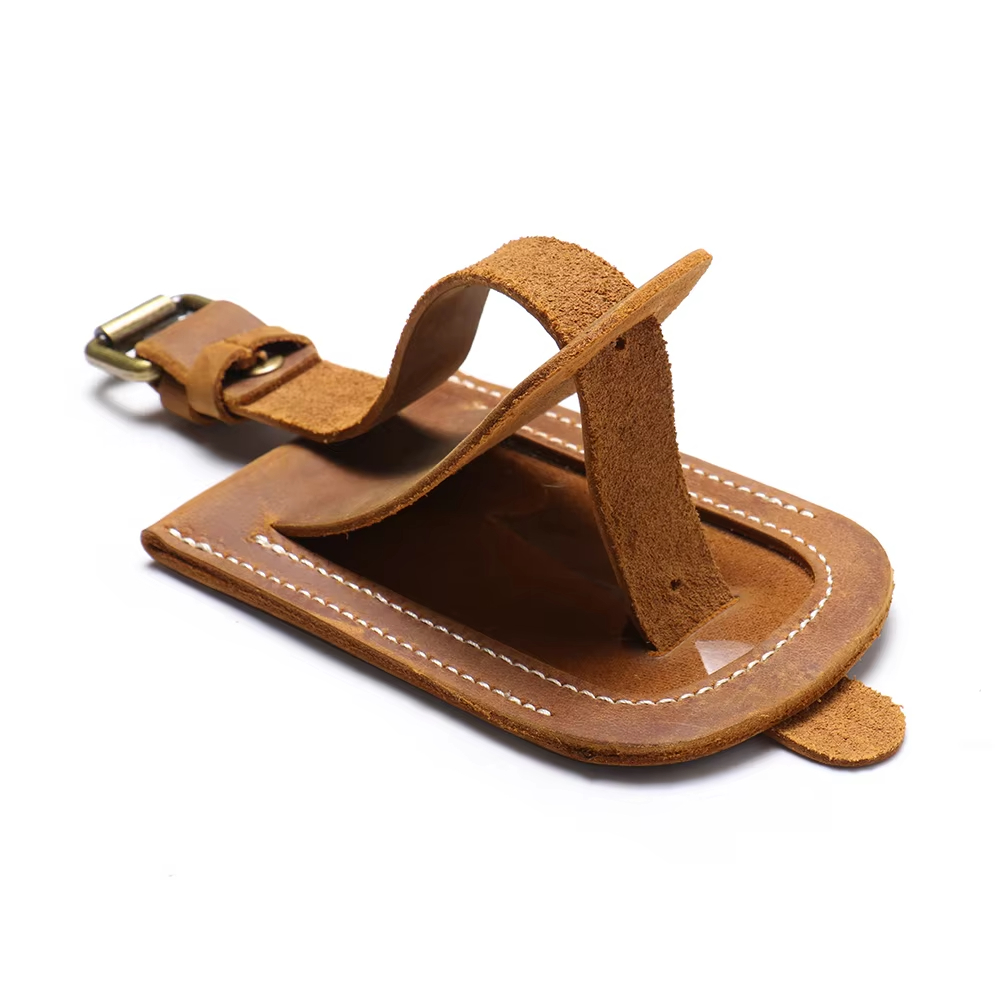 Genuine Leather Luggage Tag