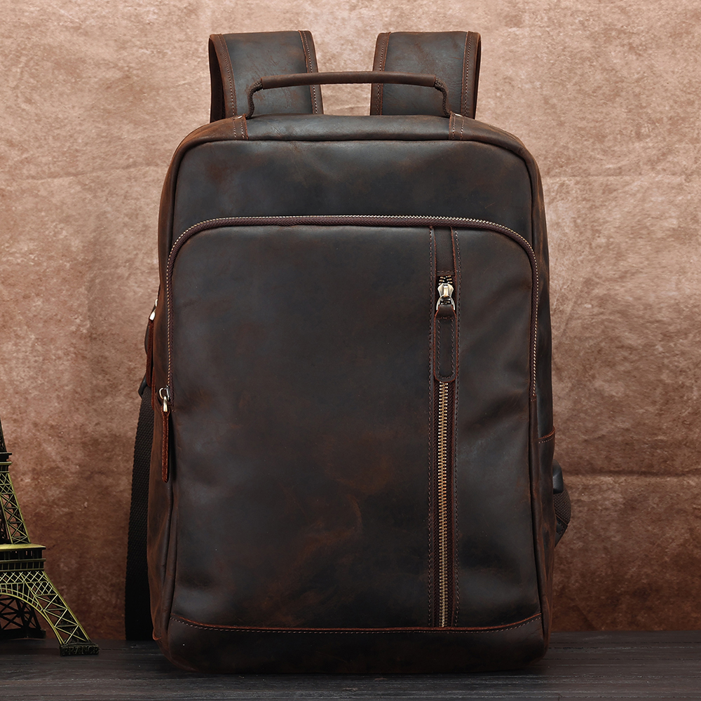 Vintage Leather Backpack