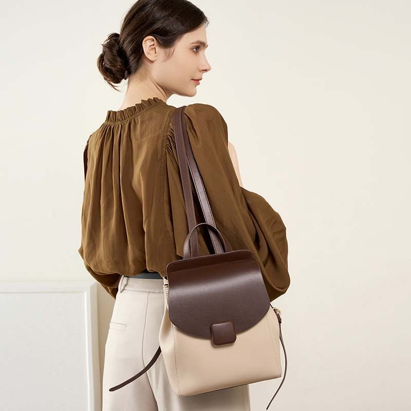 Leather Mini Backpack