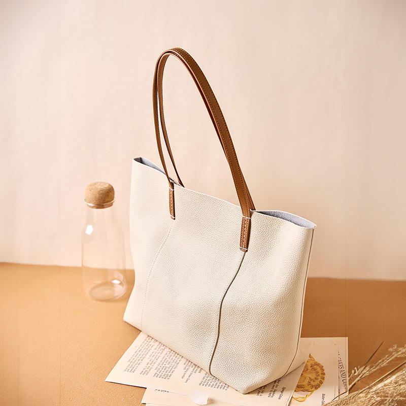 Classic Leather Tote Bag