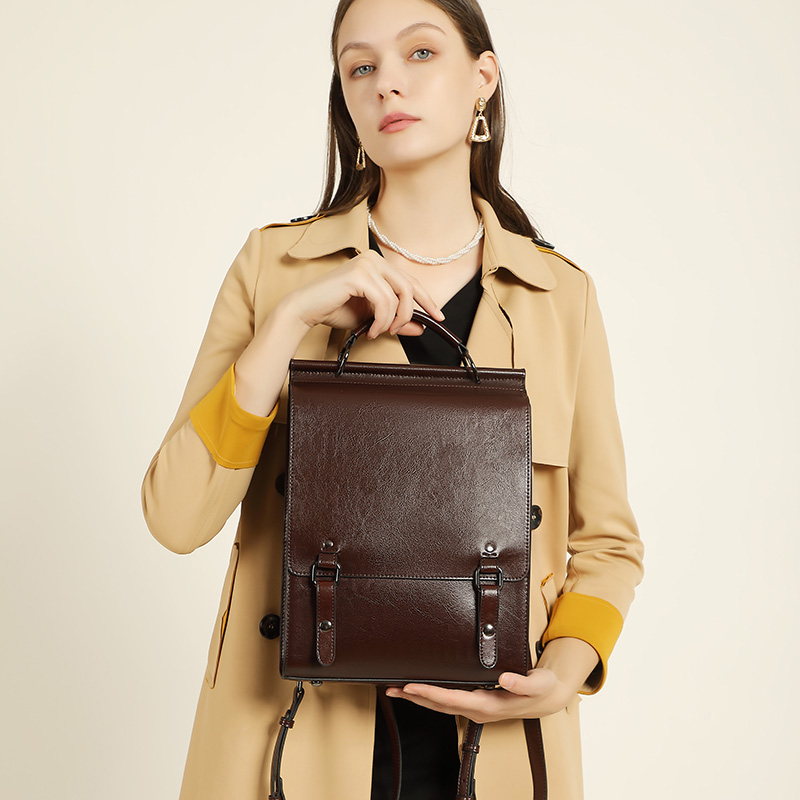 Leather Satchel Bag