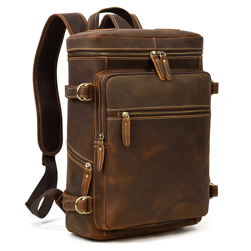 Vintage Leather Backpack