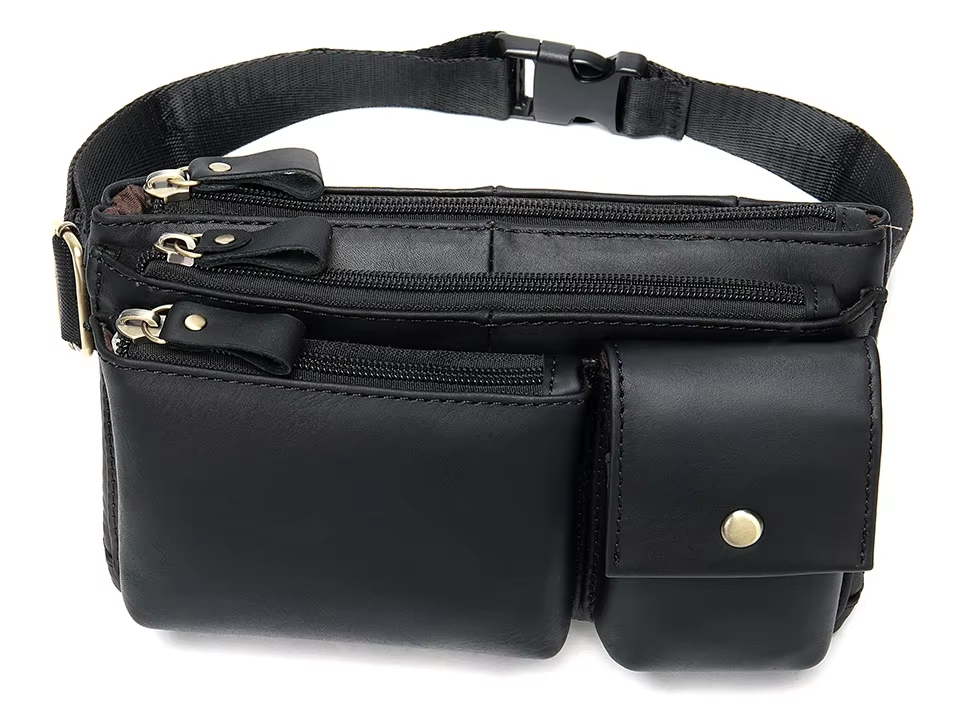 Premium Leather Waist Bag