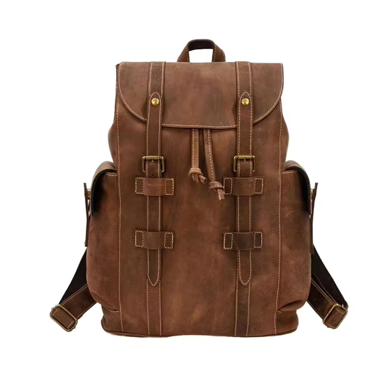 Vintage Leather Backpack