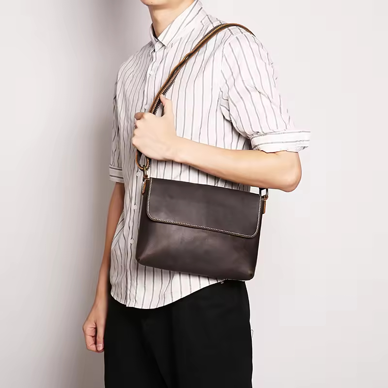 Vintage Leather Shoulder Bag