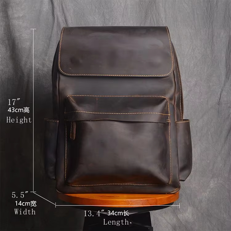 Classic Leather Backpack
