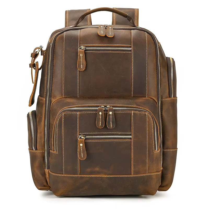 Vintage Leather Backpack