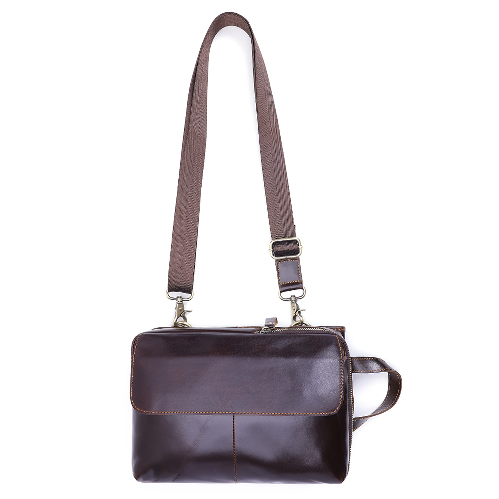 Leather Messenger Bag