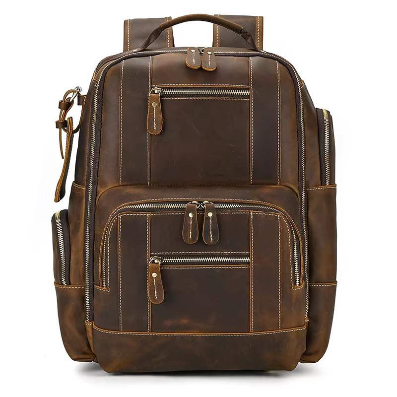 Vintage Leather Backpack