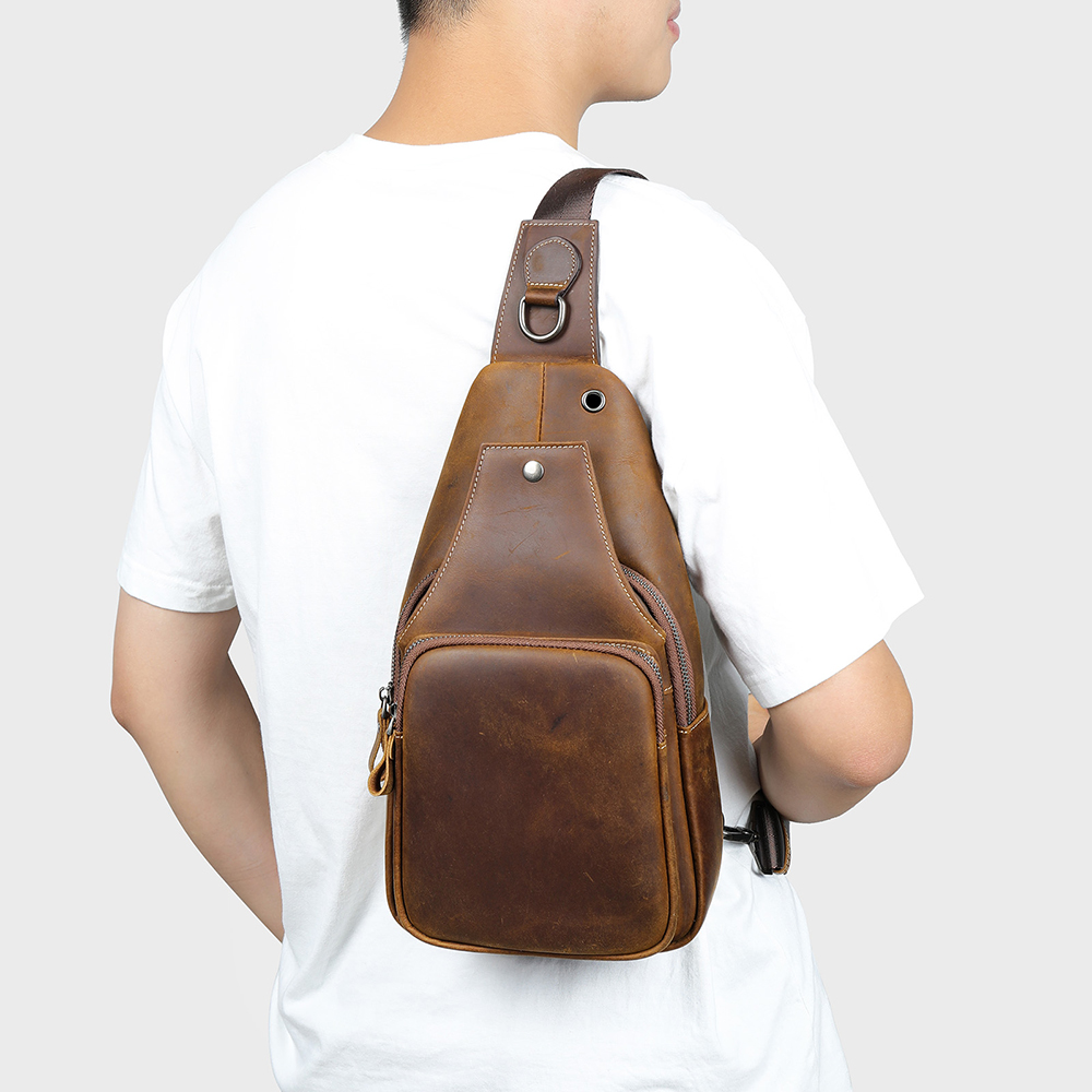 Leather Sling Bag