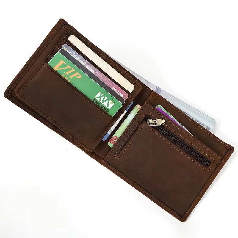 Classic Brown Leather Wallet