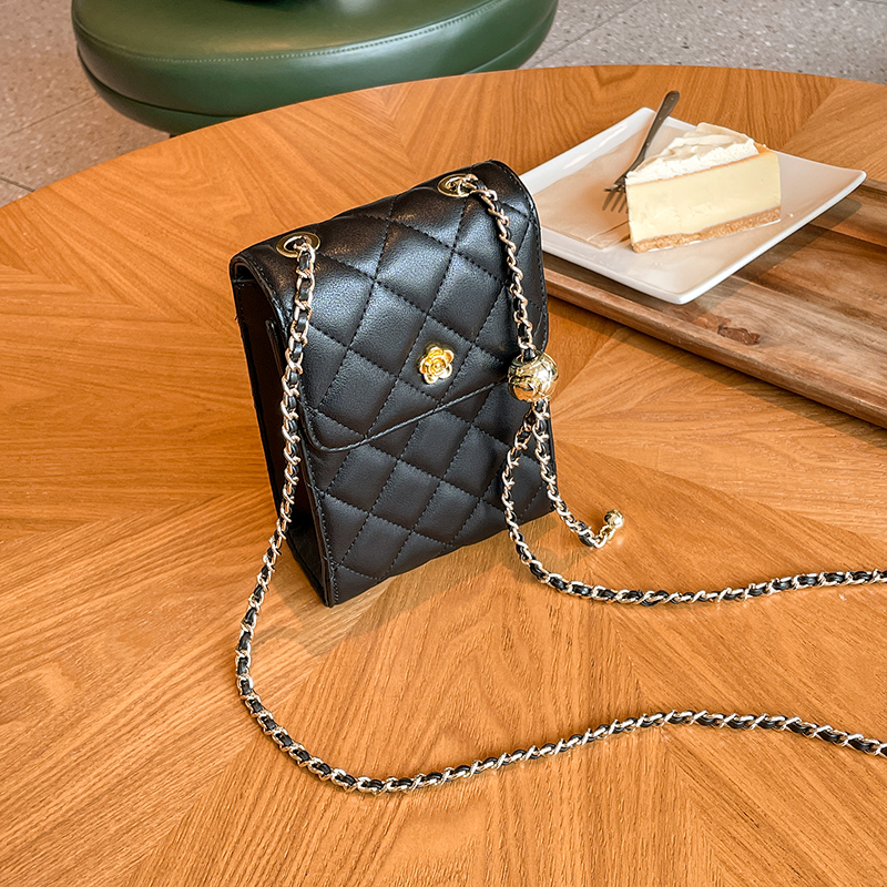 Quilted Leather Crossbody Bag