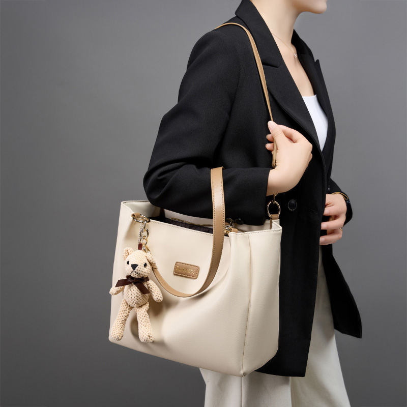 Elegant Beige Tote Bag