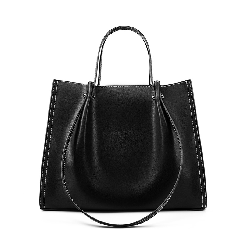 Classic Leather Tote Bag