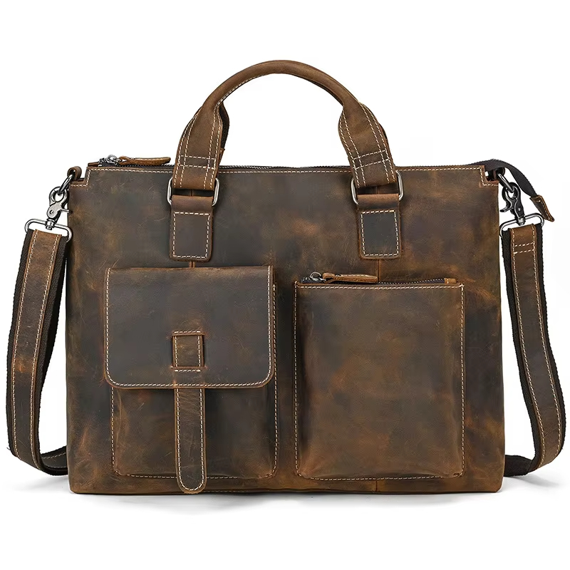 Vintage Leather Briefcase
