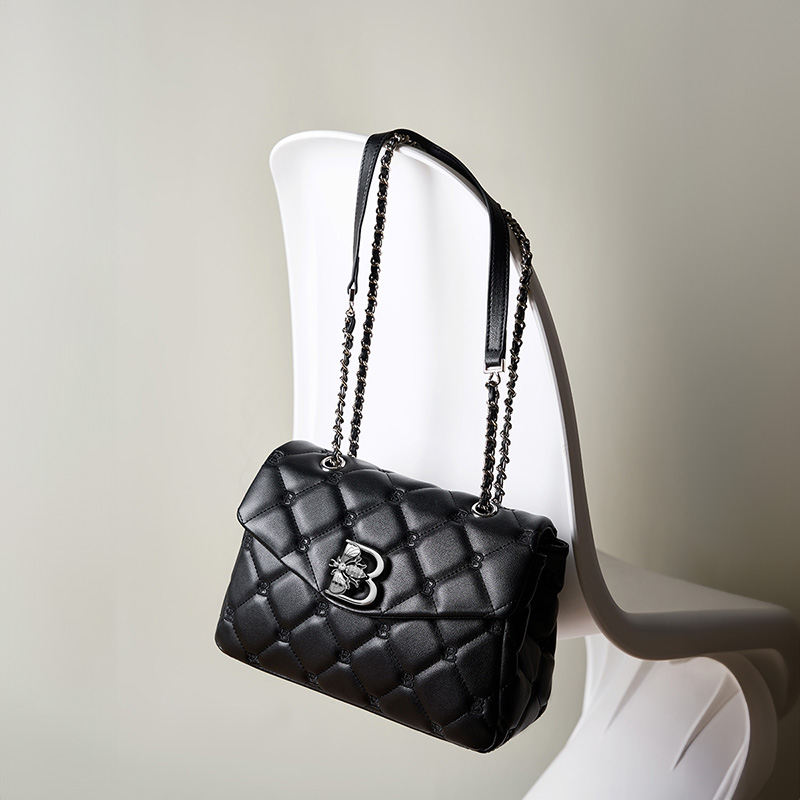 Quilted Leather Shoulder Bag