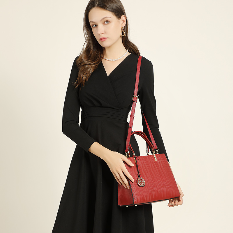 Elegant Red Handbag