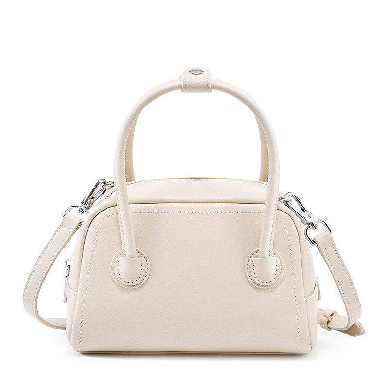 Mini Dome Leather Handbag