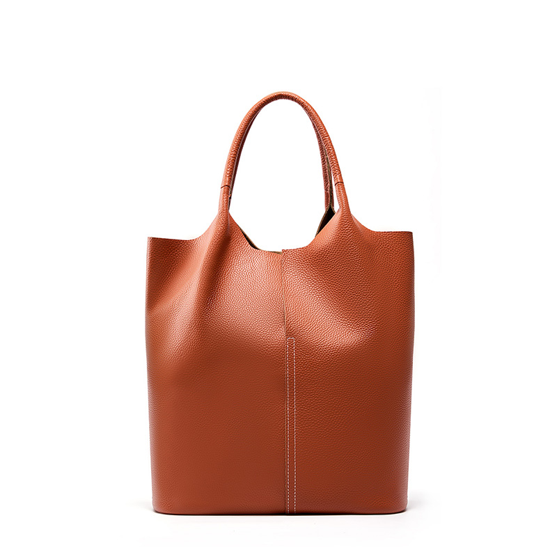 Classic Leather Tote Bag