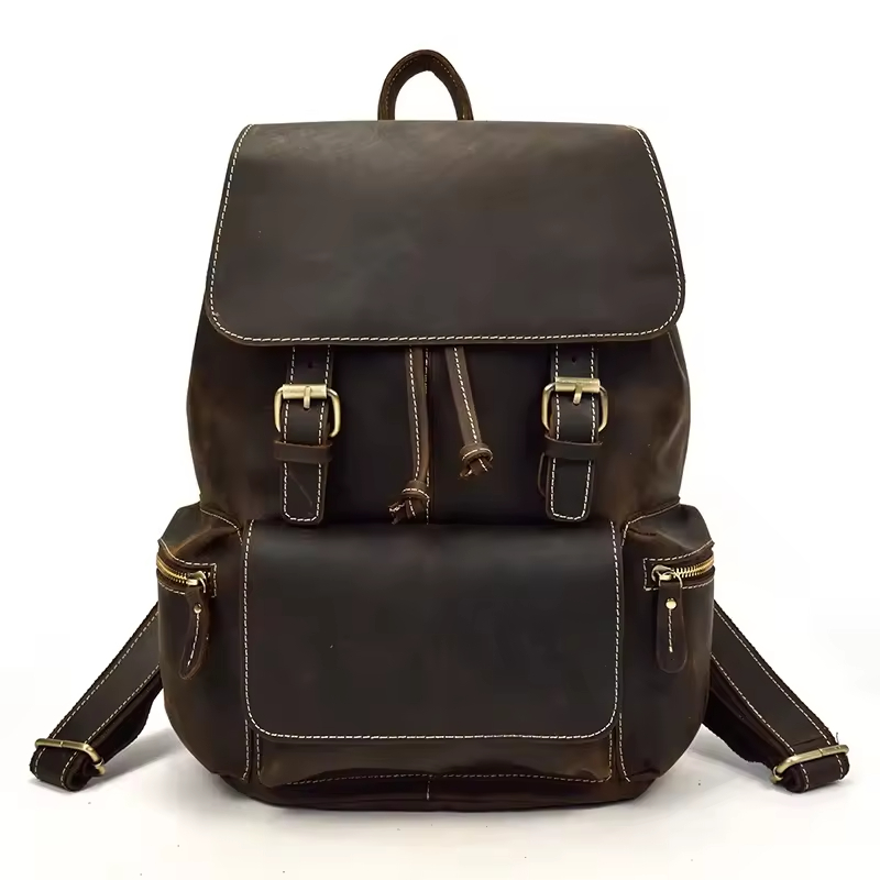 Vintage Leather Backpack