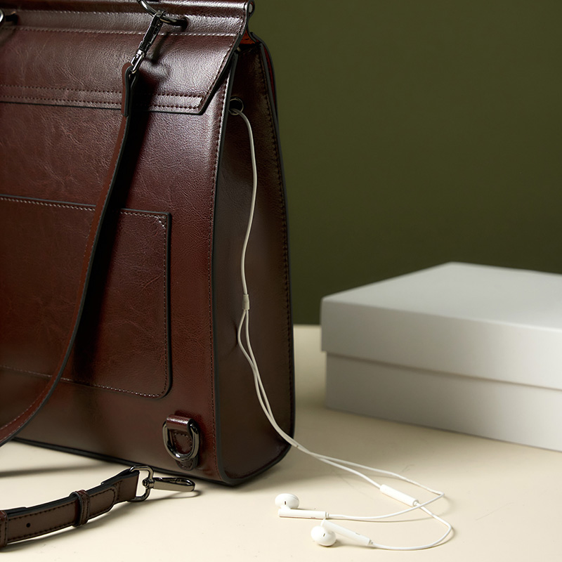 Classic Leather Backpack