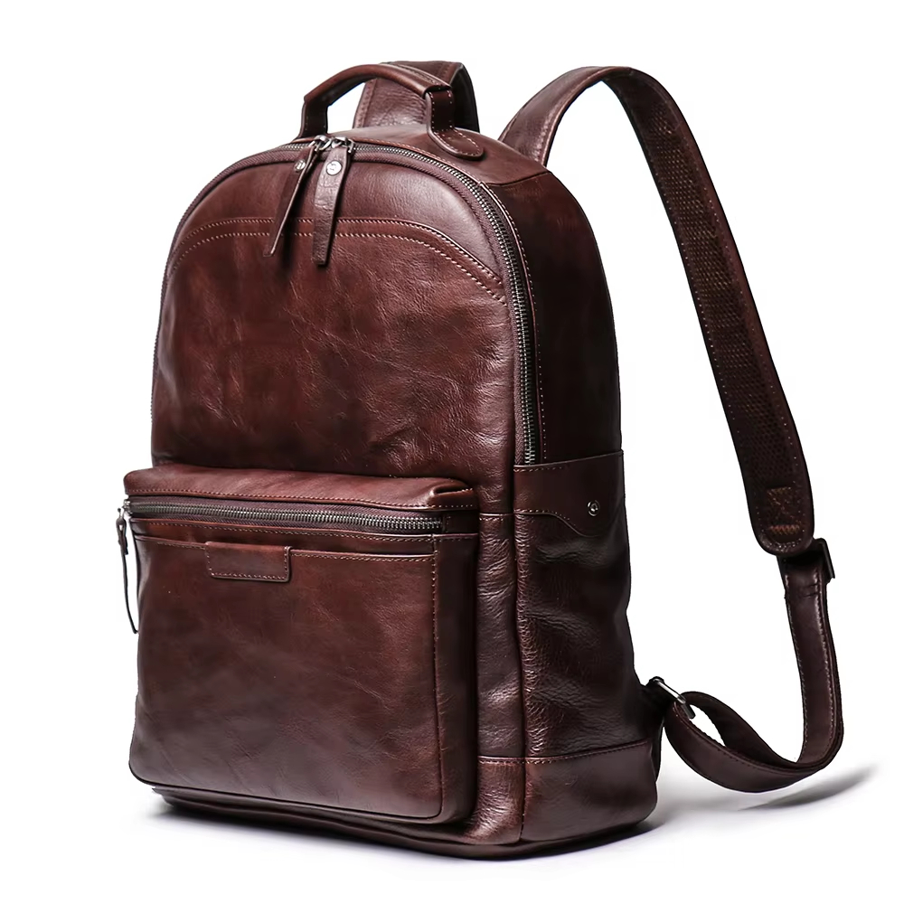 Genuine Leather Backpack