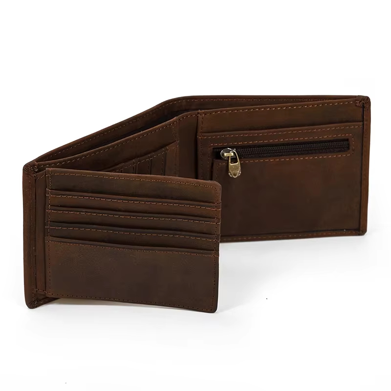 Classic Brown Leather Wallet