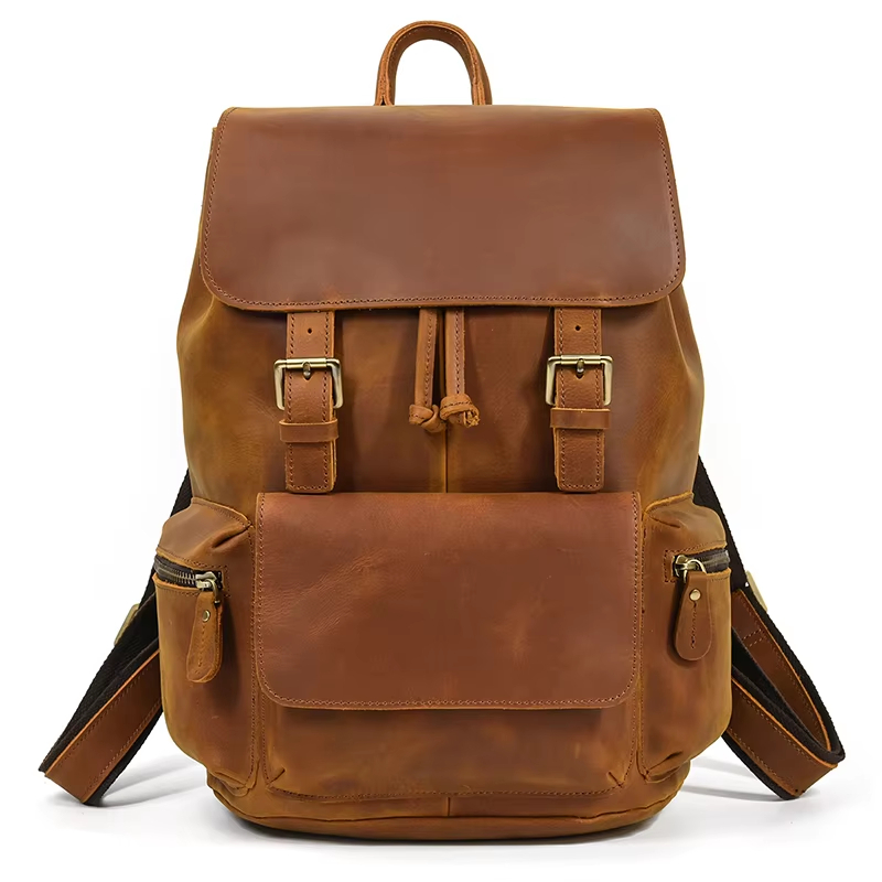 Vintage Leather Backpack